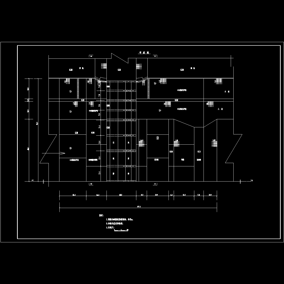 节制闸平面布置图_dwg.dwg