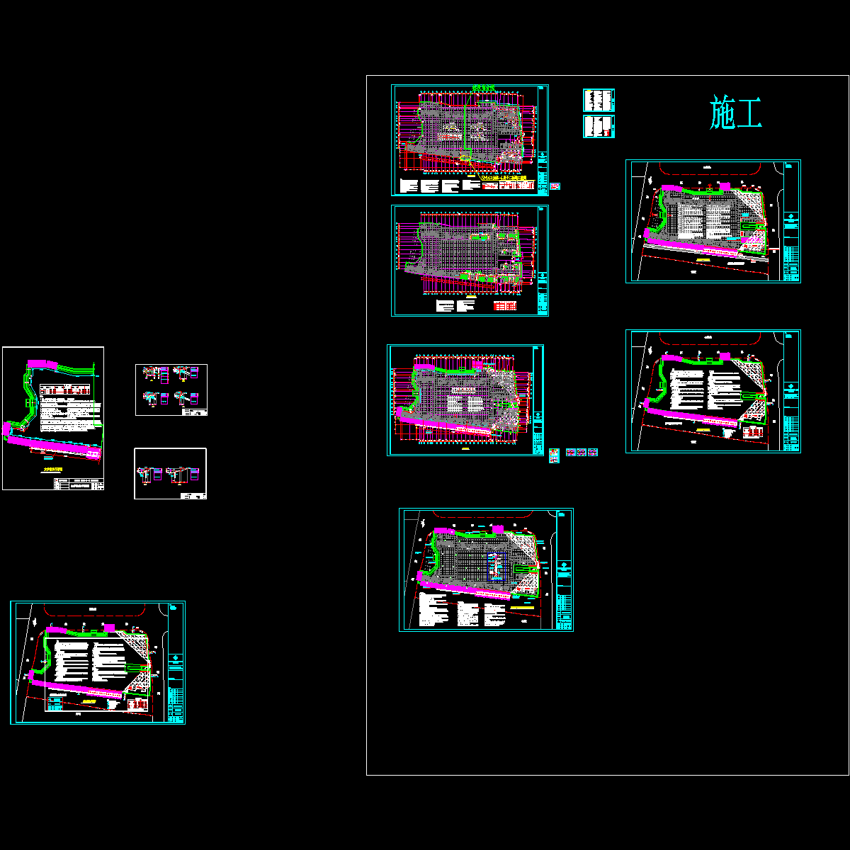 华润湾头围护施工图（含标段划分）.dwg