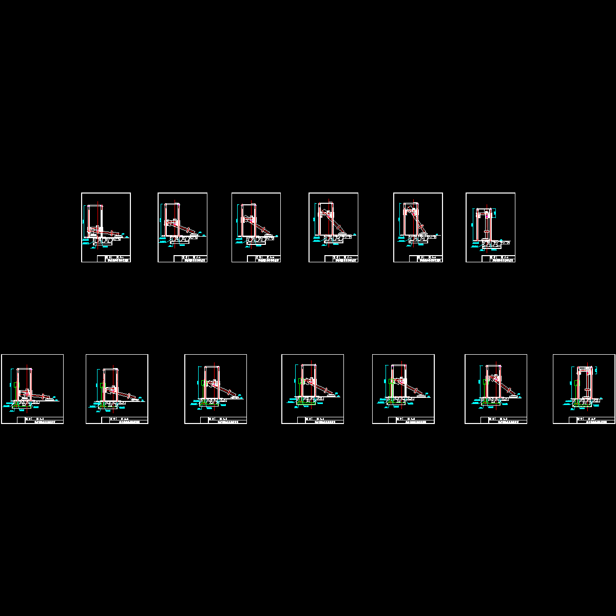 轧机机架吊装示意图八、图九.dwg