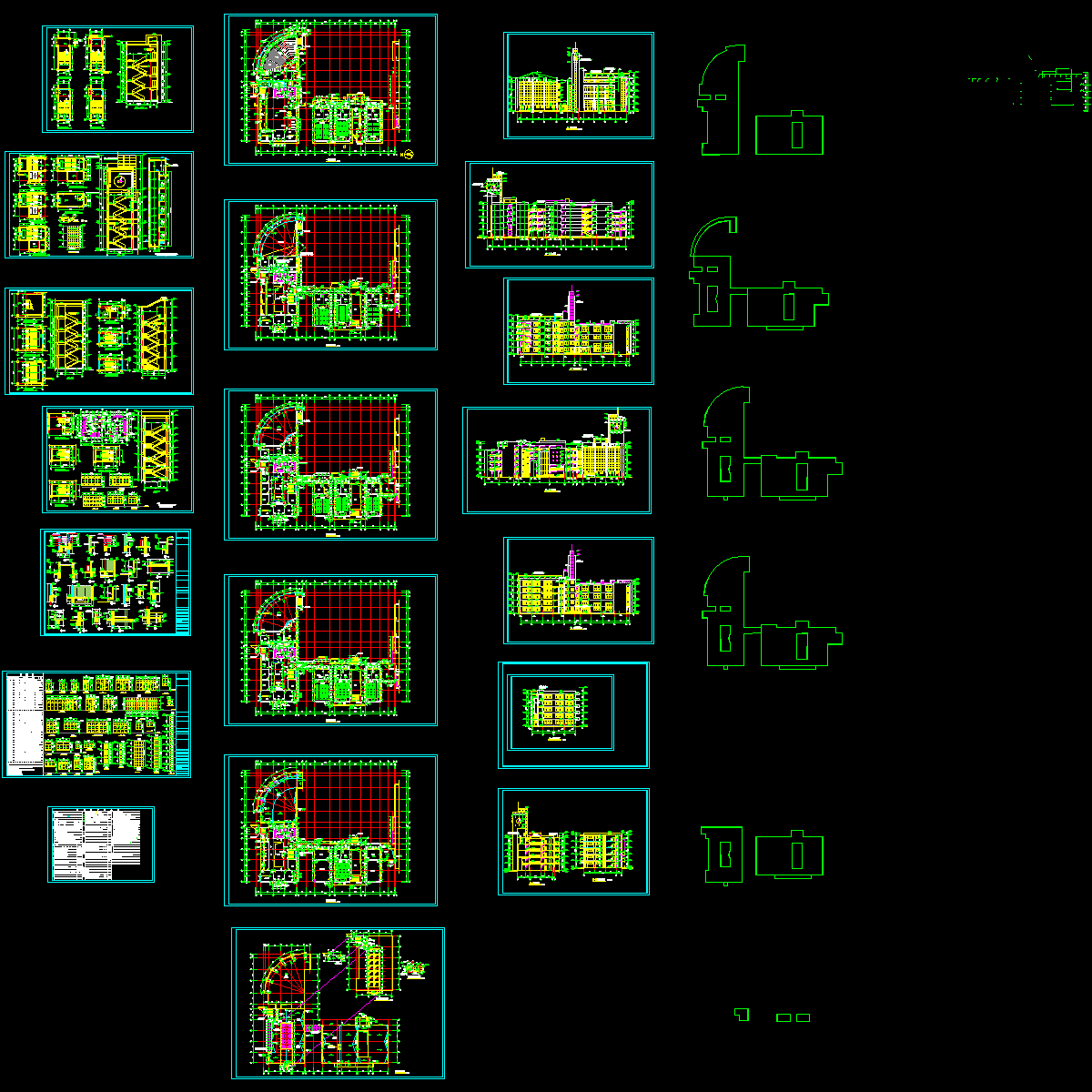 行政楼,图书馆,实验楼.dwg