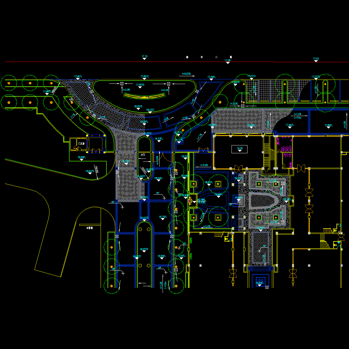 x01-02a区竖向、铺装平面图.dwg