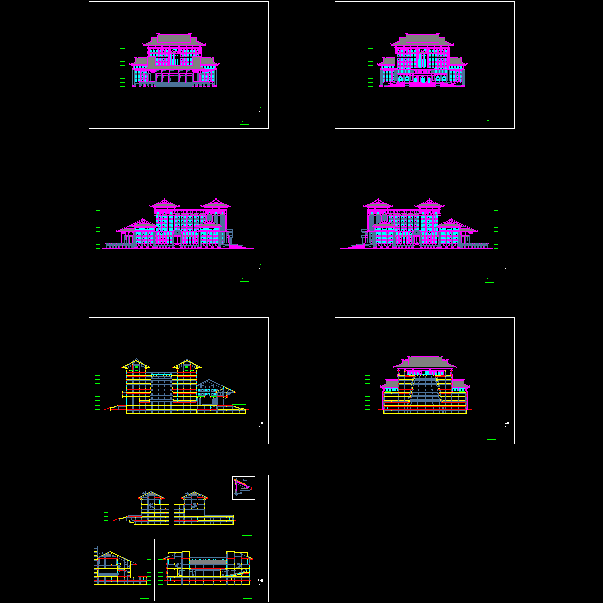 b-02图书馆（3#）立面.dwg