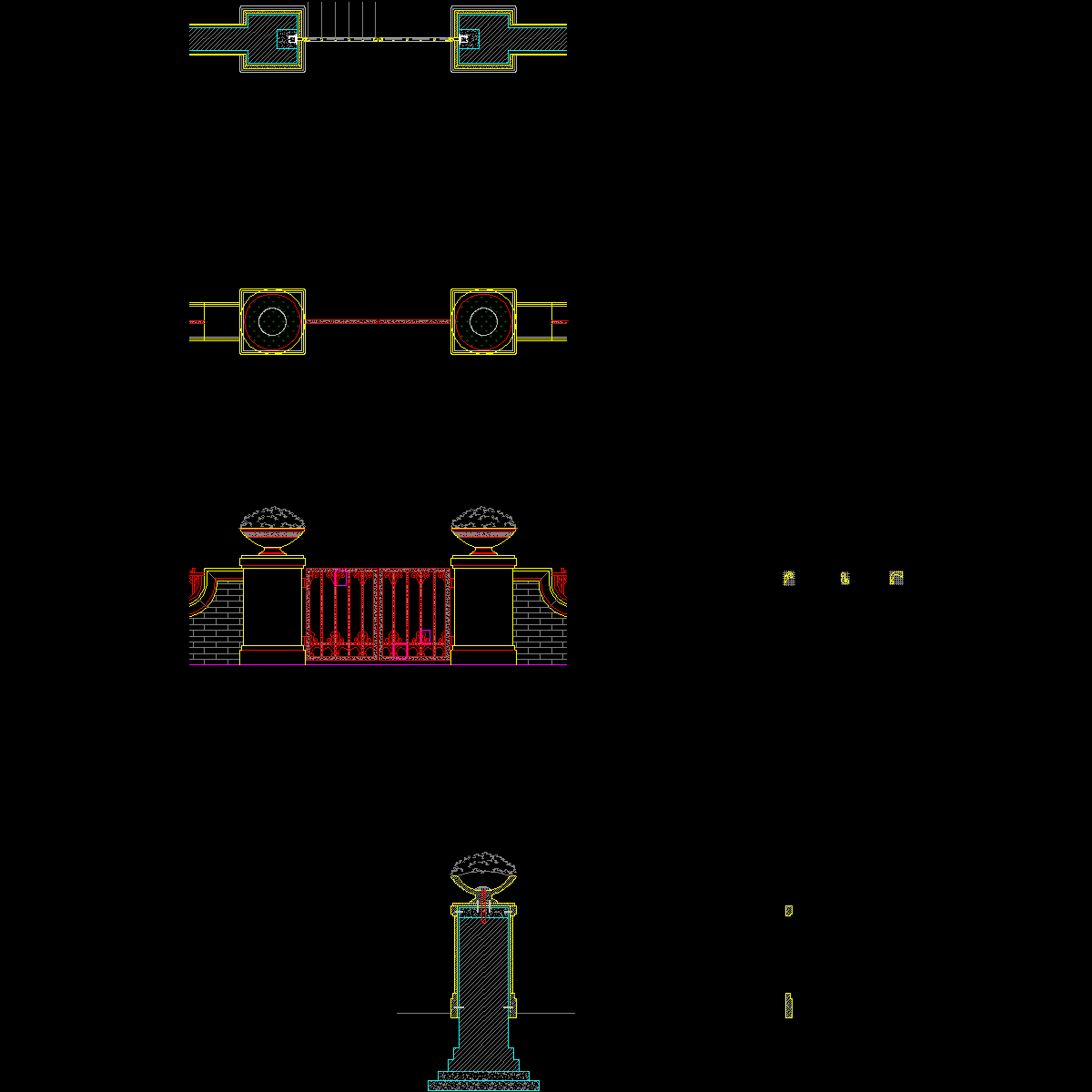 b-6.1 入户花园入口大样图.dwg