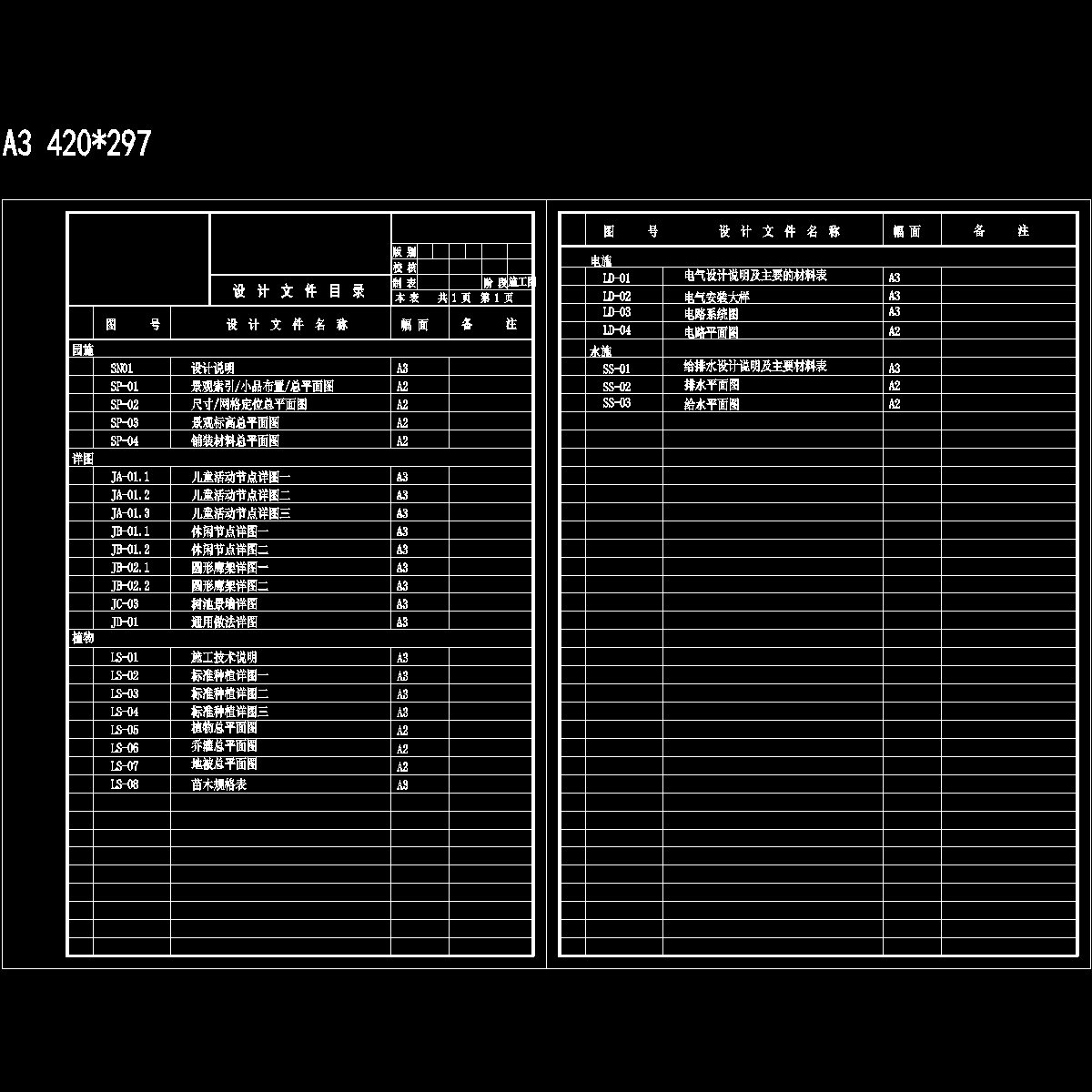 目录.dwg