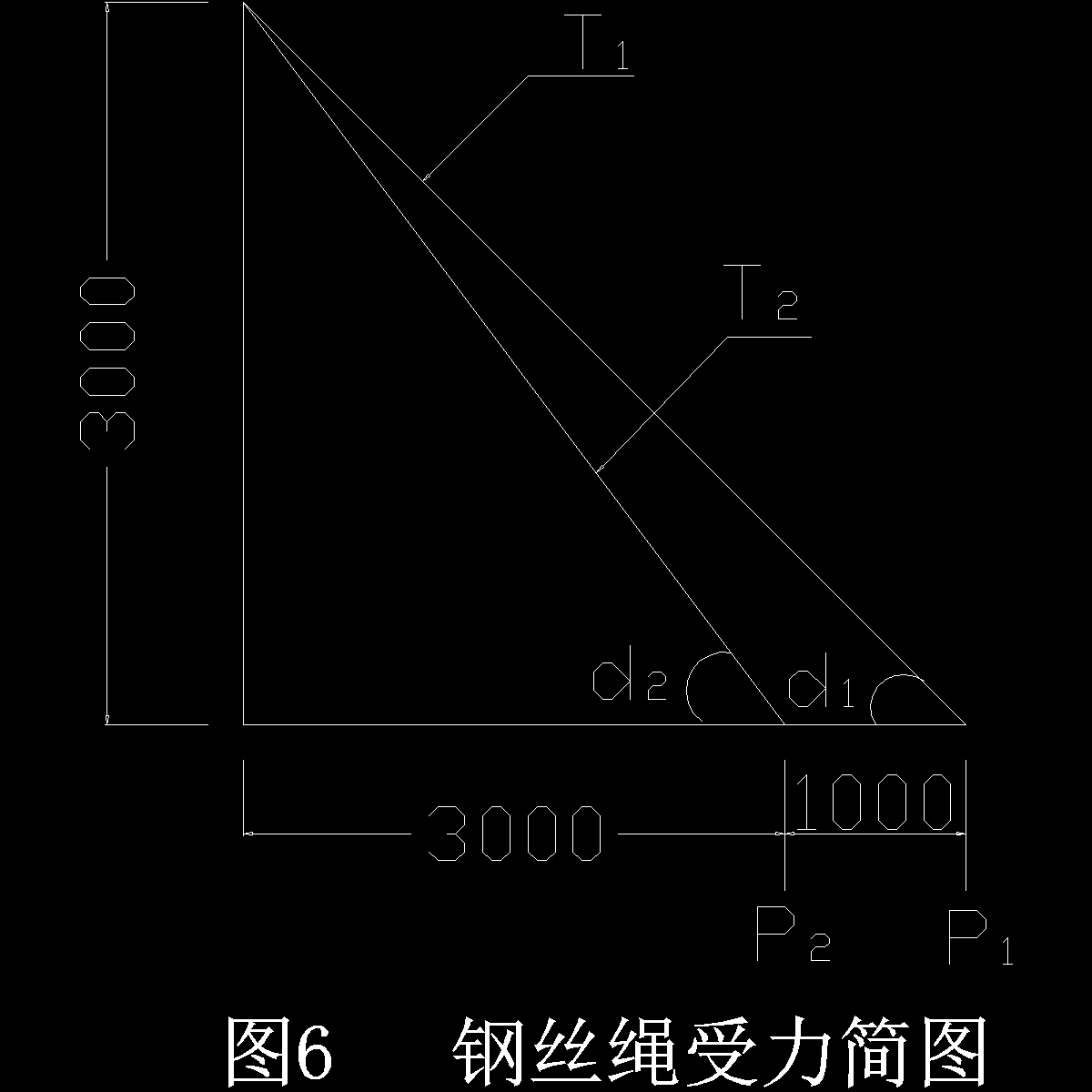 钢丝绳受力简图.dwg