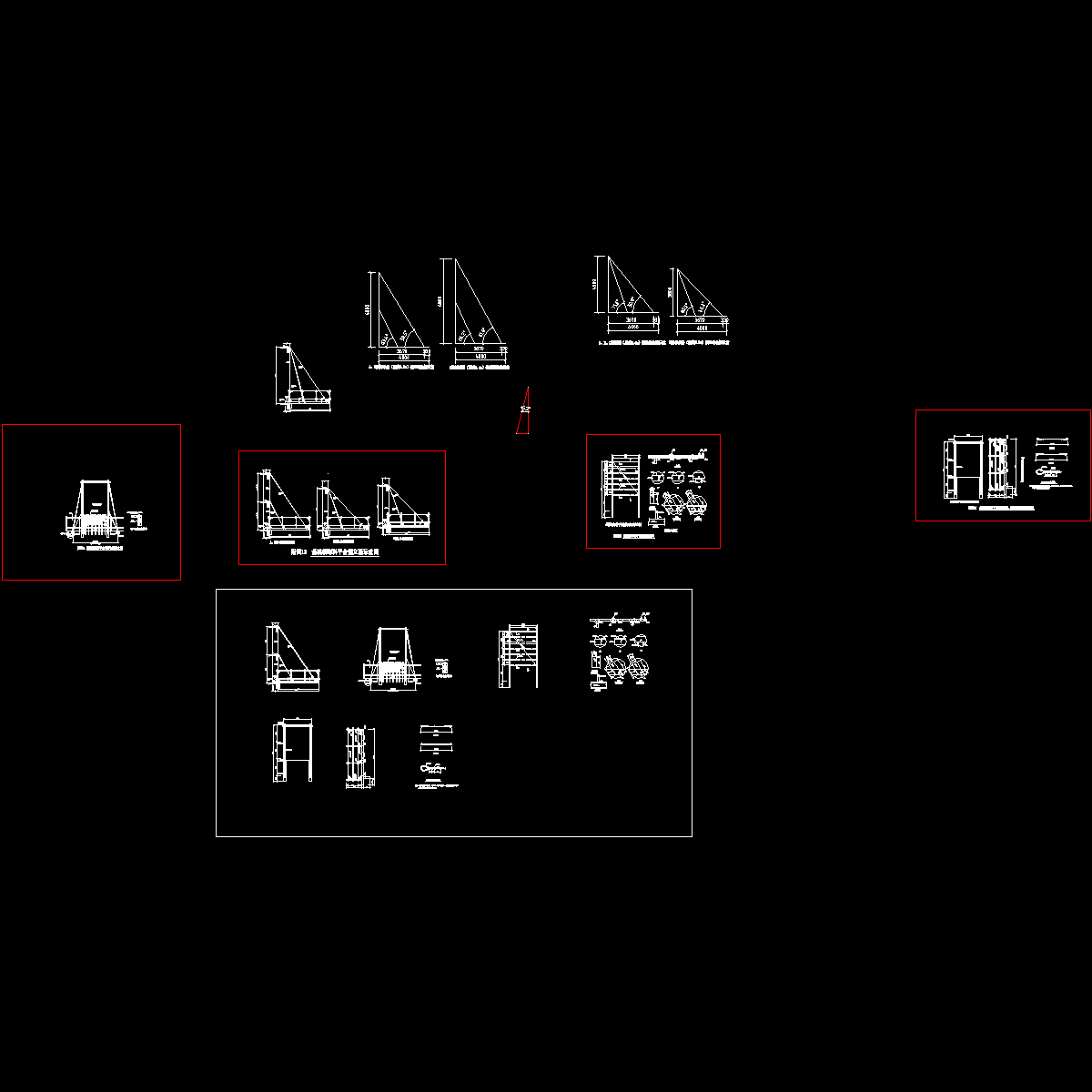 住宅项目脚手架及卸料平台施工方案cad